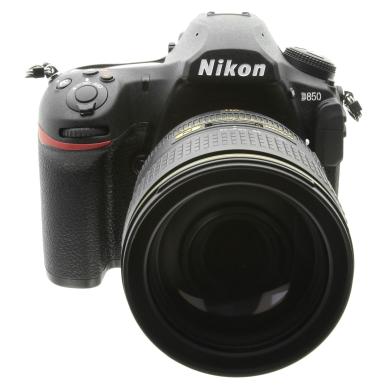 Nikon D850 avec objectif AF-S 24-120mm 4.0G ED VR noir - bon état Reconditionné - Nikon reconditionné disponible sur As Good As New